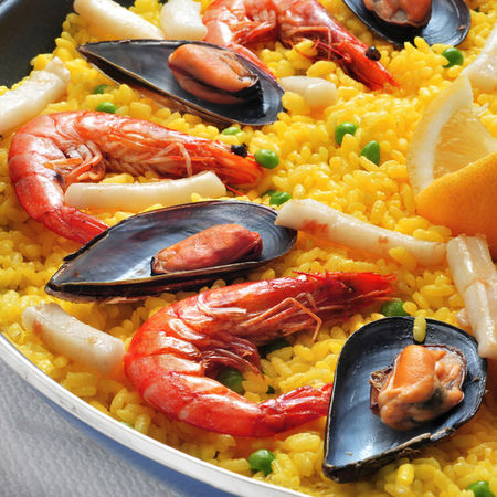 Paella im Café Morizz