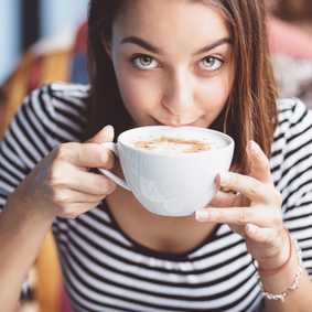 Frühstückscafé im Café Morizz